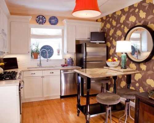 Как выбрать обои для кухни Как выбрать обои для кухни