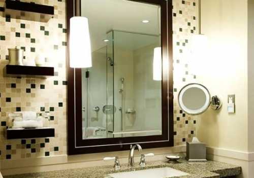 Как выбрать зеркало в ванную