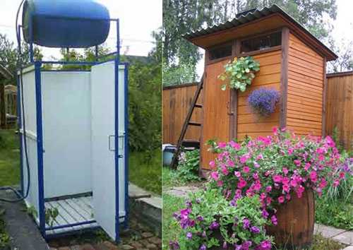 Строим летний душ