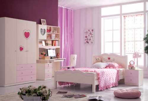 Правила оформления детской комнаты для девочки