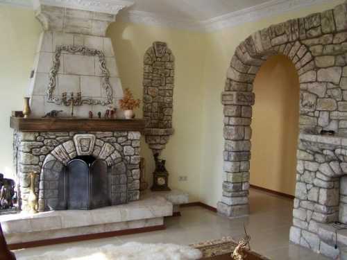 Дверная арка из гипсокартона