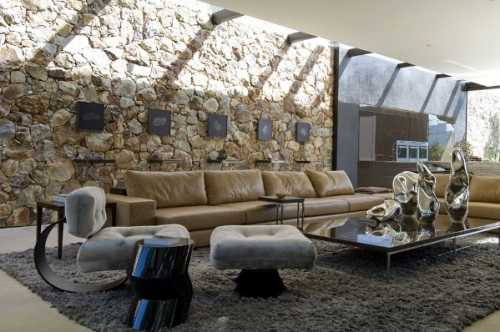 Пол из камня в квартире (доме) Пол из камня в квартире (доме)