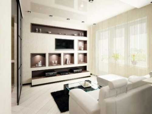 Гостиная в современном стиле: принципы оформления