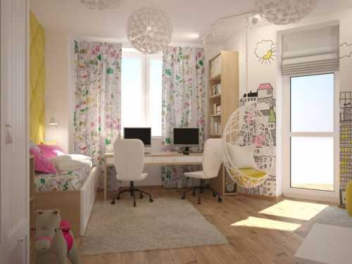 Как обустроить детскую комнату для двоих детей