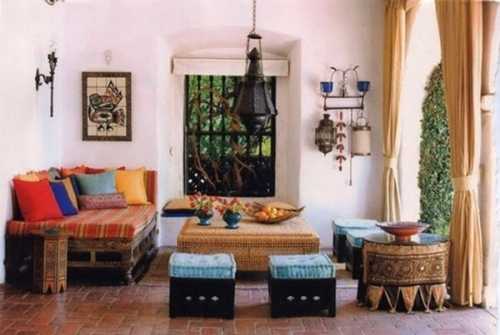 Индия в интерьере