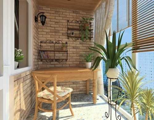 Балкон в стиле Прованс: правила оформления