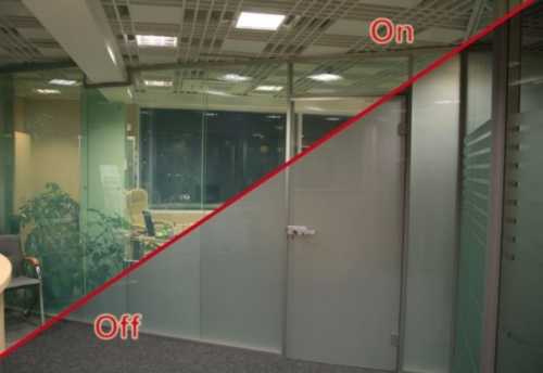 Смарт перегородка в интерьере