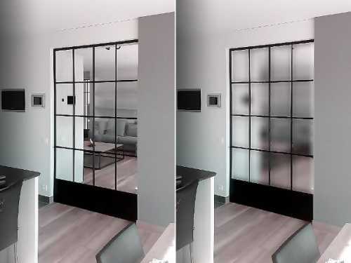 Смарт перегородка в интерьере