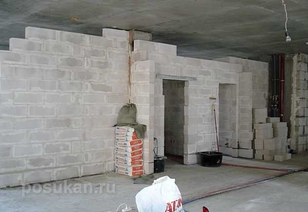 Рекомендации по межкомнатным стенам