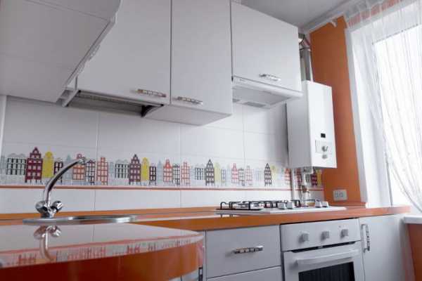 Кухня в хрущевке с газовой колонкой: варианты размещения, 37 фото Кухня в хрущевке с газовой колонкой: варианты размещения, 37 фото