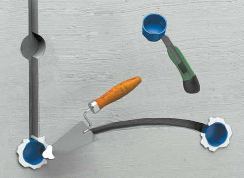 Монтаж скрытой электропроводки