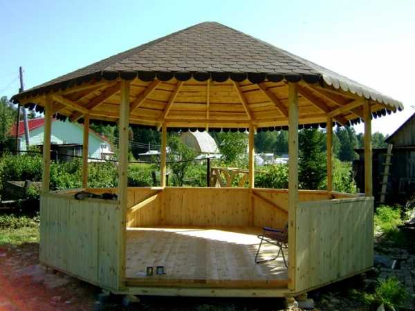 Строительство беседок. Формы, виды, назначение и правила строительства Строительство беседок. Формы, виды, назначение и правила строительства