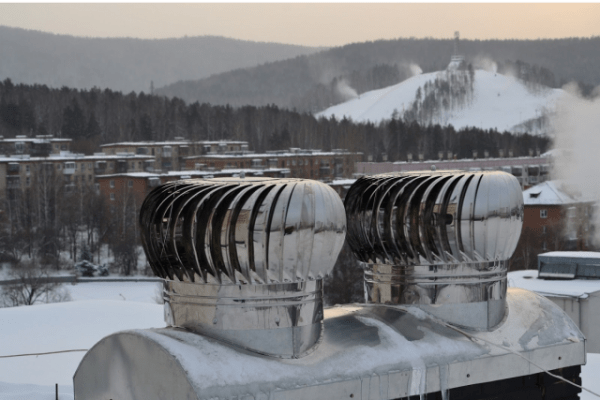 Турбодефлектор для дымохода и вентиляции Турбодефлектор для дымохода и вентиляции