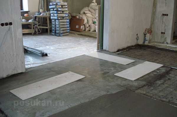Советы по устройству бетонной стяжки Советы по устройству бетонной стяжки