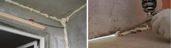 Чем заделать дыры на балконе: между плитами, чтобы не дуло